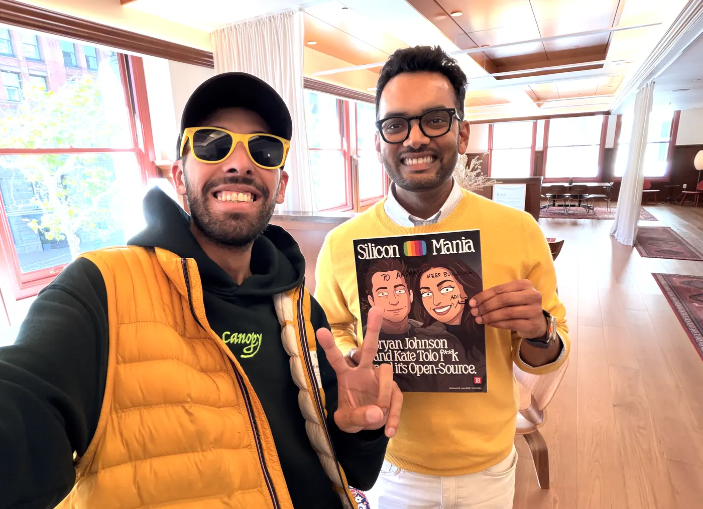 adil mania with akshay kothari