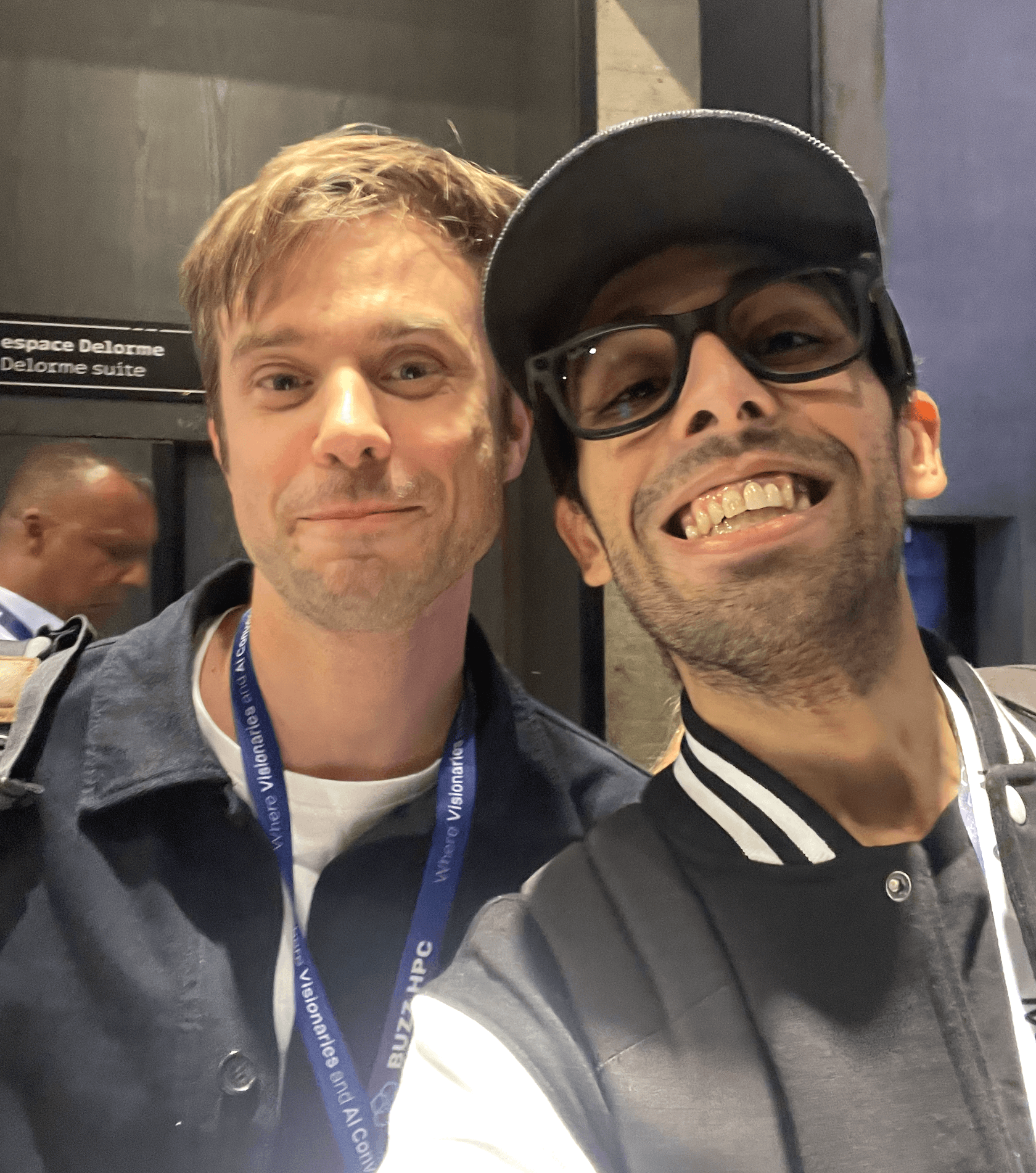 adil mania with anton osika at raise summit