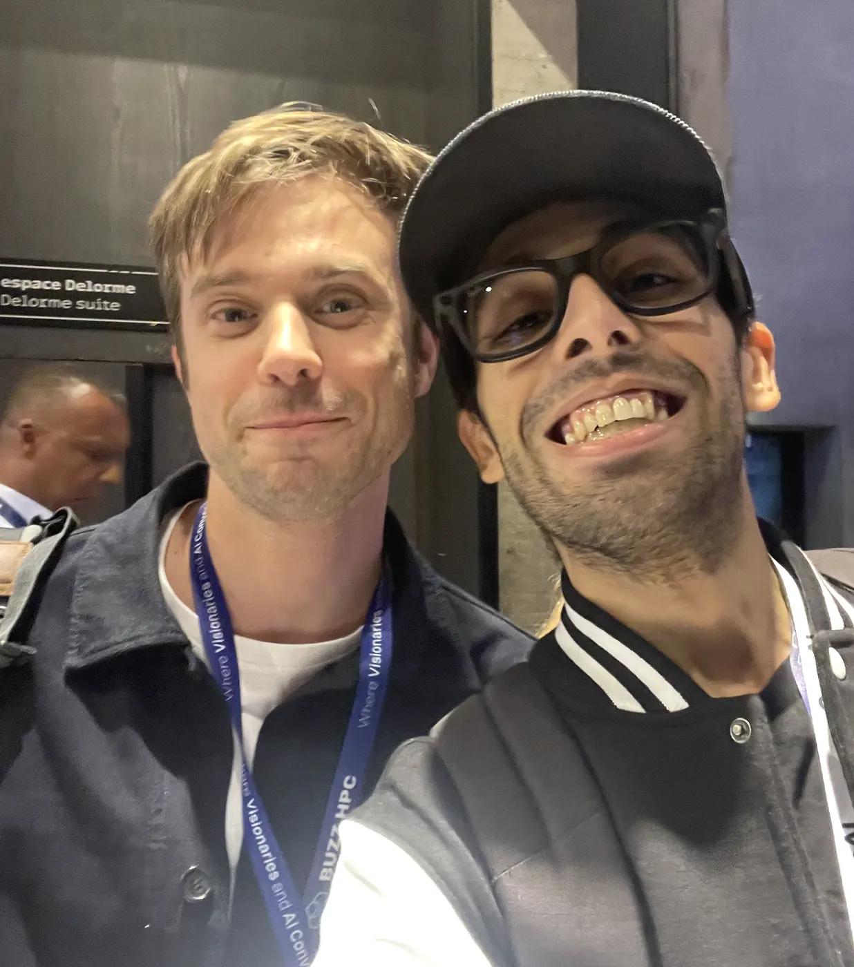 adil mania with anton osika at raise summit