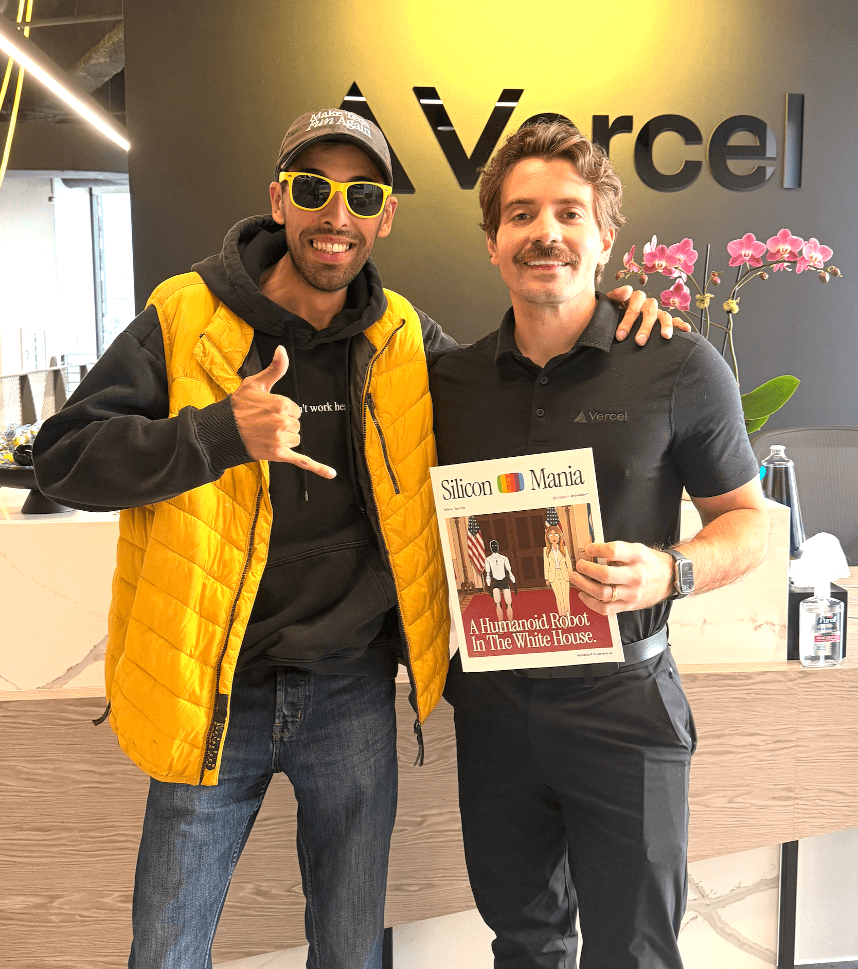 adil mania with guillermo rauch