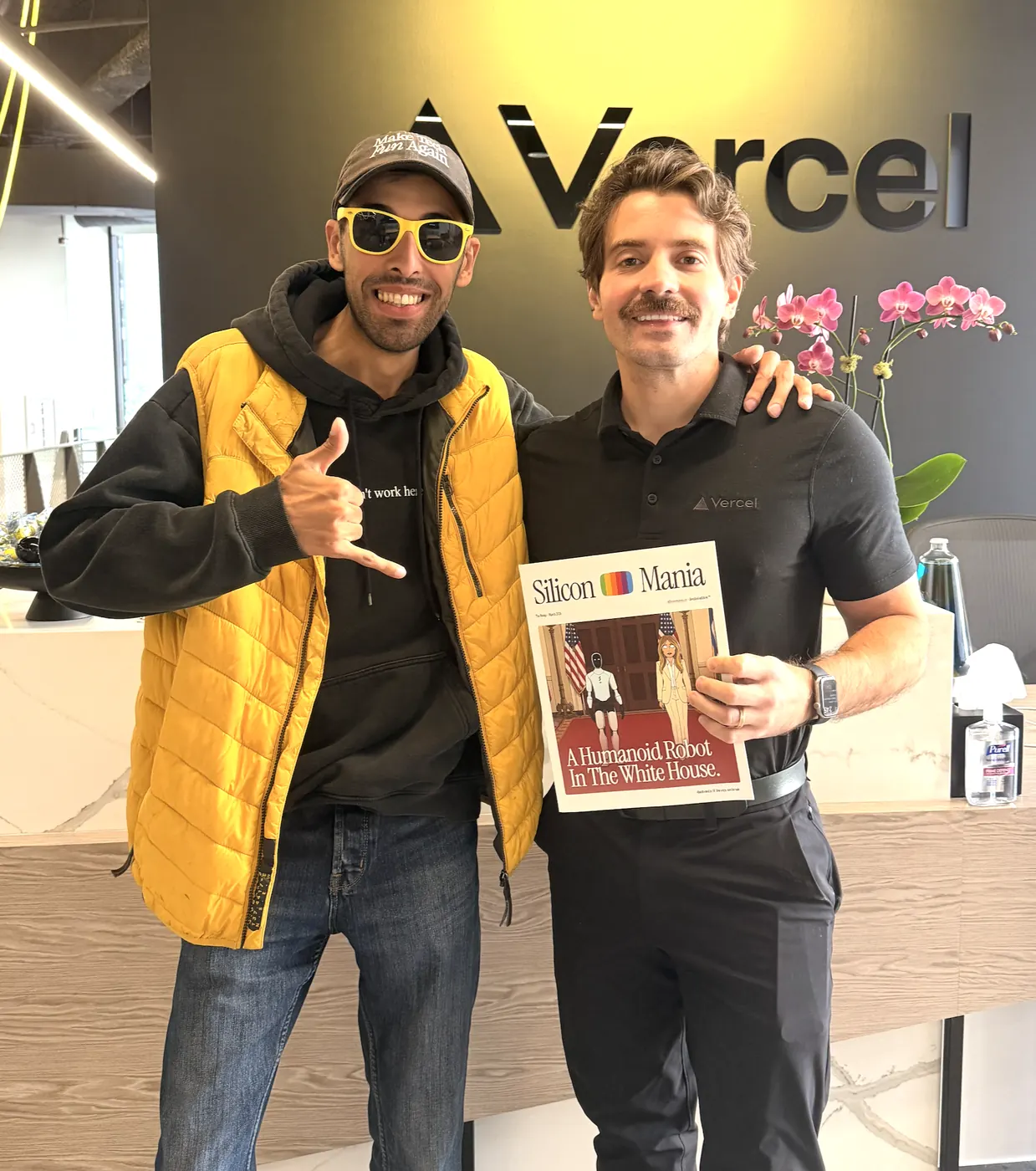 adil mania with guillermo rauch